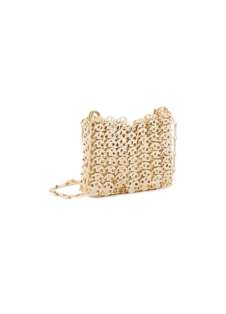 Gold Metal Disc Bag - Uliana