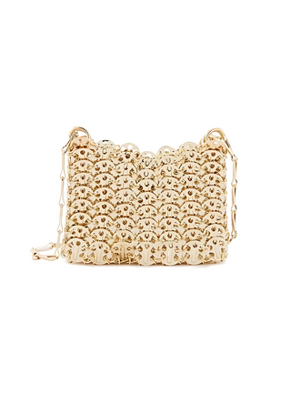 Gold Metal Disc Bag - Uliana